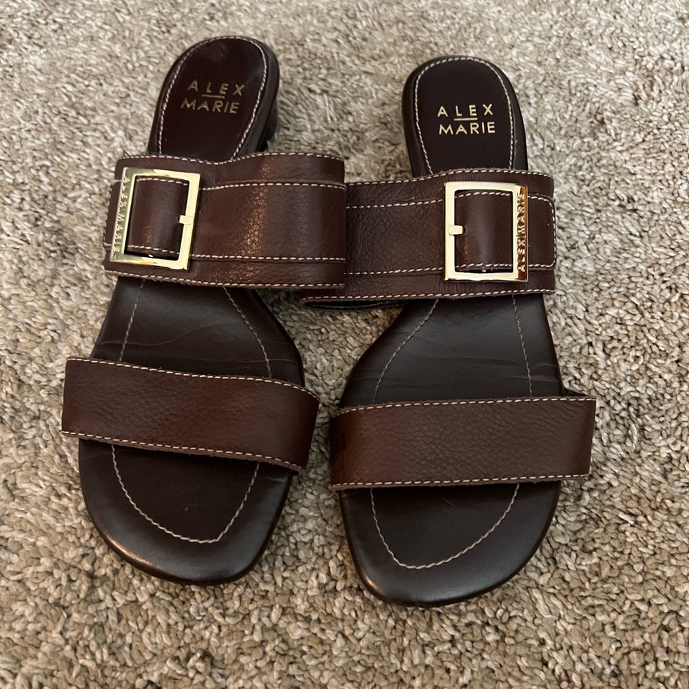 Alex Marie sandals - brown in size 8